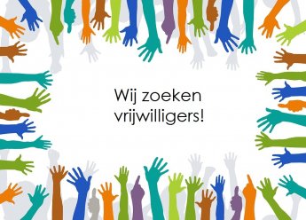 Vrijwilligers gezocht!