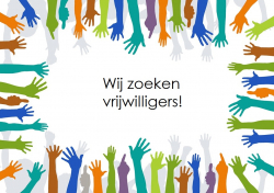 Vrijwilligers gezocht!